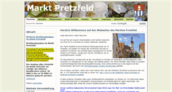 Desktop Screenshot of pretzfeld.de